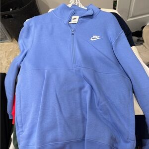 Nike Light Blue Zip-Up Jacket